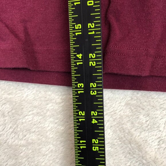 Lands End Womens Turtleneck Sweater Small (6-8) Burgundy Long Sleeves Casual - Picture 3 of 10